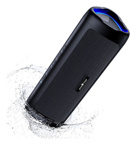 Wise Tiger Altavoz Estéreo Bluetooth Inalámbrico Negro