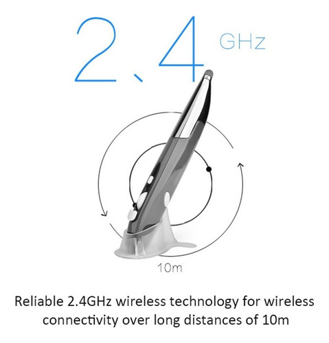 Ratón Óptico Inalámbrico Pr-06 Con Lápiz Táctil De 2,4 Ghz 8