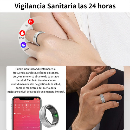 Anillo Inteligente Con Rastreador Gps Bluetooth 2024, Anillo