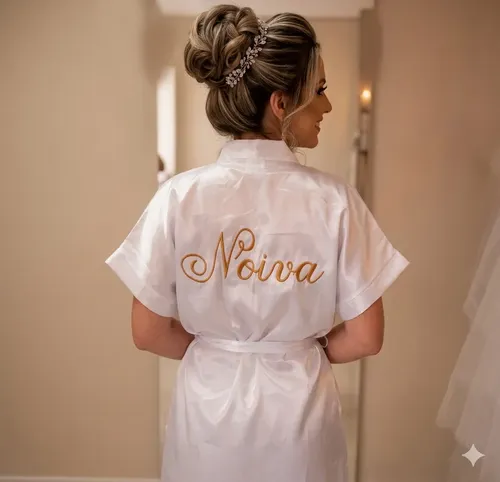 Hobe Hobby Robie Cetim Bordado Noiva Madrinha Mãe Debutante