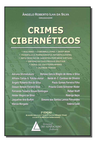 Libro Crimes Ciberneticos 02ed 18 De Silva Angelo Roberto Il