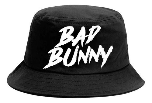 Gorro Bucket Hat Bad Bunny Estampado