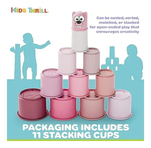 Kidsthrill stacking cups hot sale