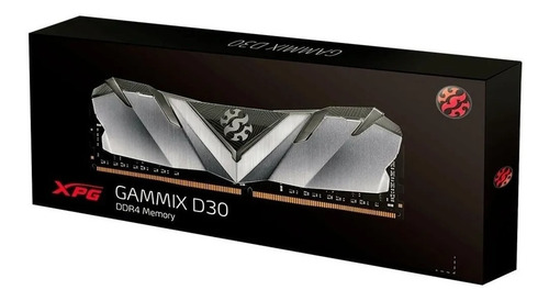 Imagem 3 de 3 de Memoria Ddr4 Adata Xpg Gammix D30 16gb (2x8gb) 2666mhz Novo