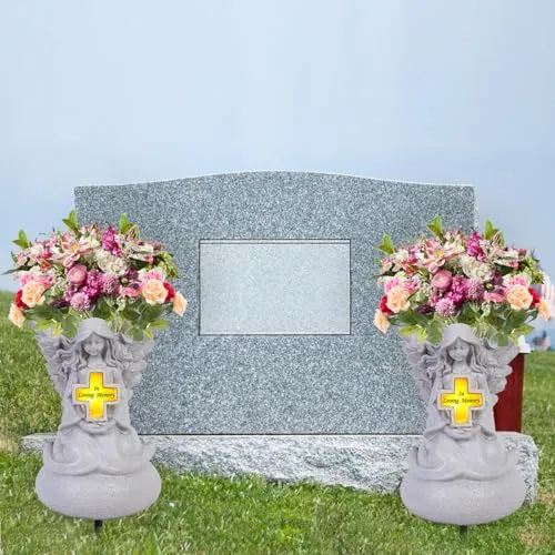 Decoraciones De Tumbas De Cementerio, Estatuas De Ángeles De
