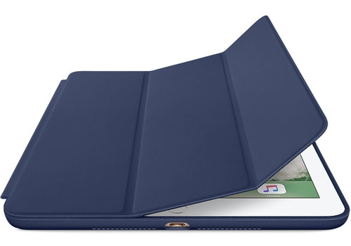 Smart Case iPad Air 1 Apple Função Sleep Premium Azul Escuro