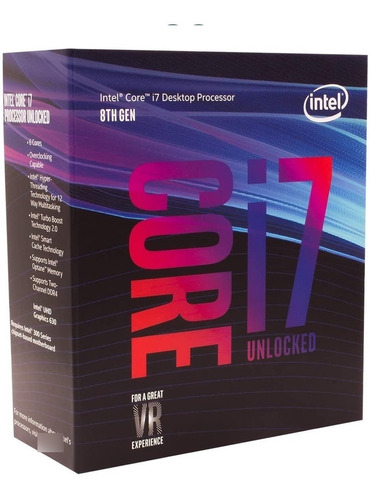 Intel Core I7 8º Generación Procesador