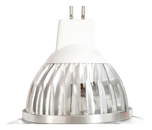 10 Focos Dicroico Led 3w=30watts Entrada Mr16 3500k Cálida