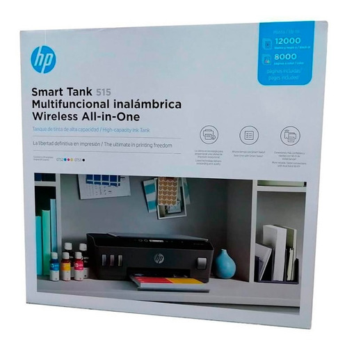 Impresora Hp 515 Smart Tank Multifuncional Wifi Bluetooth 