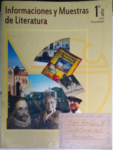 Informaciones Muestras De Literatura 1er Año Edit Salesiana