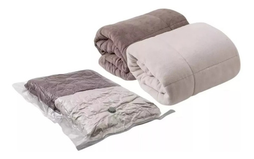 Kit 3 Saco Embalagem Vácuo Organizador Roupa 50x70 Com Bomba