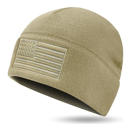 Gorra De Lana Con Bandera Estadounidense, Gorro Táctico Mil