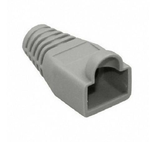 Botas Cobertoras P/cables De Red Rj45 Gris