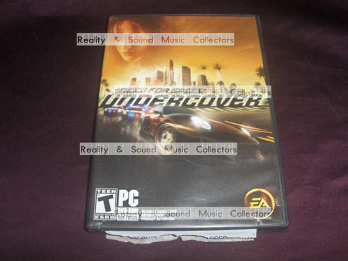 Need For Speed Undercover Juego Para Pc Cd Rom