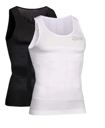 Camiseta Hombre 2x Moldeadora Reductora Faja Corte Esbelto