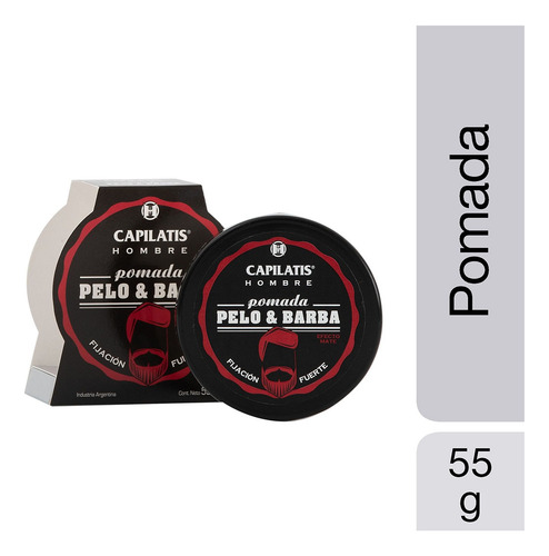 Capilatis For Men Shampoo Fuerza + Pomada Pelo &barba Hombre