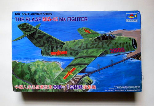 Avión Escala 1/32 Mig-15 Bis Guerra De Corea Marca Trumpeter
