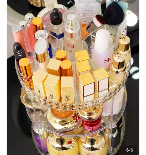 Organizador De Maquillaje Con Rotación Multifuncional