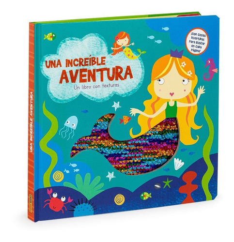 Libro Con Texturas - Una Increíble Aventura, De Vários Autores. Editorial Panini Books, Tapa Dura En Español, 2021