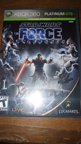 Star Wars The Force Unleashed Original Xbox 360