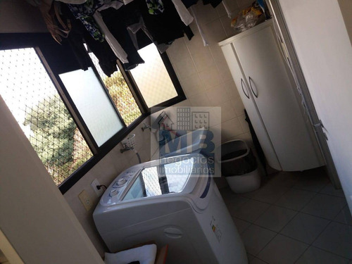 Apartamento Com 3 Dormitórios À Venda, 82 M² Por R$ 636.000,00 - Jardim Marajoara - São Paulo/sp - Ap3797