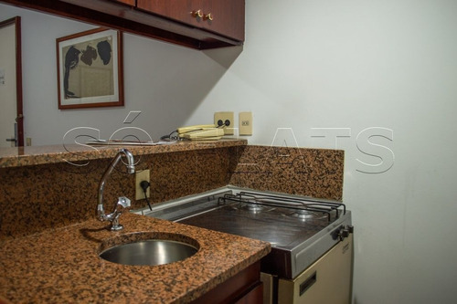 Imagem 8 de 15 de Flat A Poucos Metros Da Av. Paulista, Fácil Acesso Ao Metrô - Sf29881