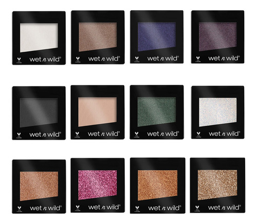 Kit 12 Sombras Individuales Wet N Wild A Elegir