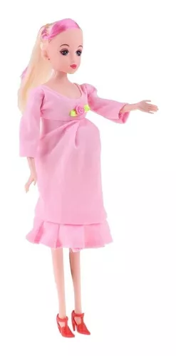 Barbie Gravida Antiga Usada