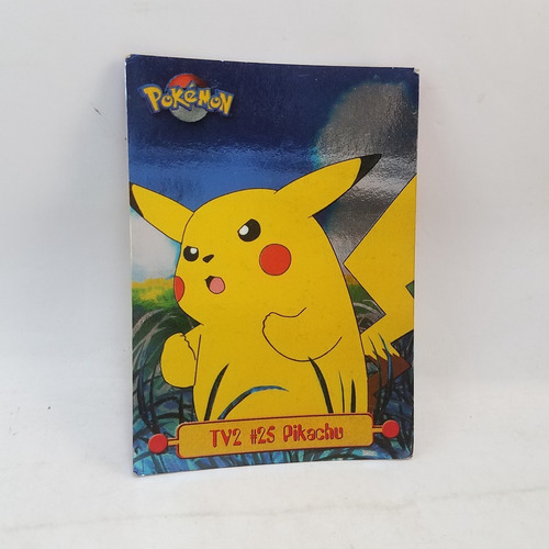 Pokémon Trading Card Topps Animation Edition 25 Pikachu Tv2