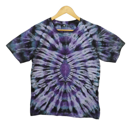 Remera Premium Batik Tie Dye Vortice Color