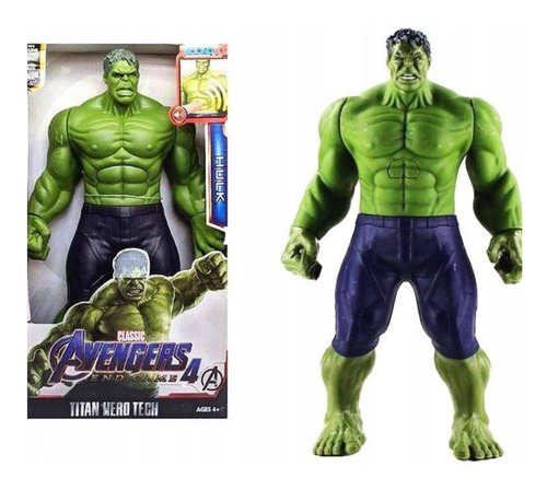 Boneco Incrivel Hulk Articulado C/ Som 30cm Presente Natal