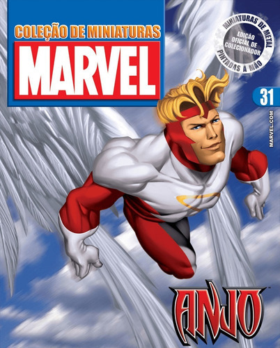 Marvel Figurines Anjo Azul Edição 31a Eaglemoss