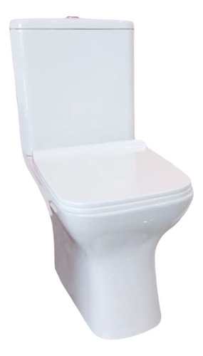 Inodoro Segovia Largo Con Deposito Dual Y Asiento Copmaco
