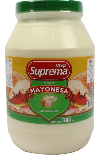 Mayonesa  Aderezo Mega Suprema 3.65 Kg.