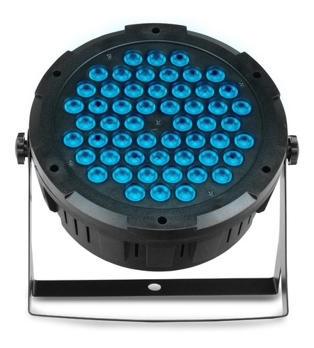 Imagen 5 de 9 de Cañón Led Par 54 Led X 3w Rgb + Ambar Full Color - Steelpro