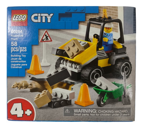 Set De Juego Camión De Obras En Carretera - Lego