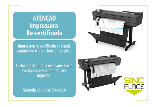 Imagem 3 de 10 de Impressora Plotter Hp T730 36 A0 A1 Designjet Wifi Direc