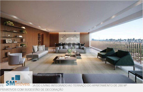 Imagem 13 de 16 de Cobertura Com 4 Dormitórios À Venda, 280 M² Por R$ 7.200.000 - Moema - São Paulo/sp - Co0218