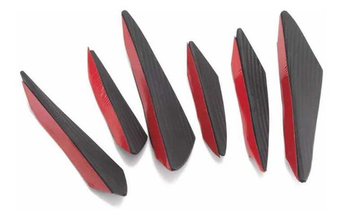 Set 6 Pzas . Canards Aleta De Facia Mazda Bmw Vw Kia Nissan