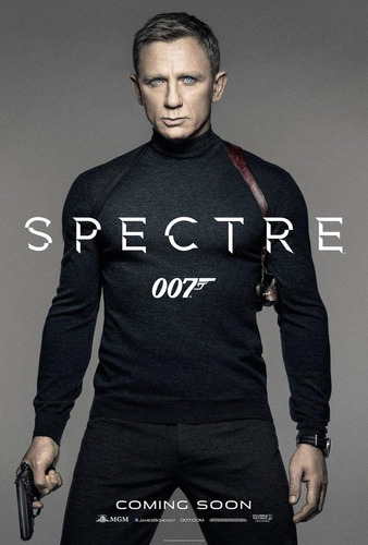 Imagen 1 de 2 de Poster Original Cine James Bond 007 - Spectre (motivo 1)
