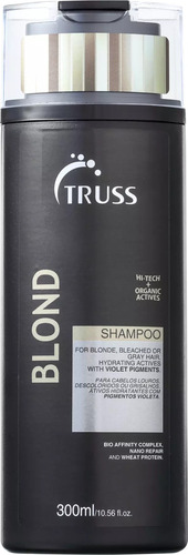Truss Blond Para Cabelos Loiros E Grisalhos - Shampoo 300ml