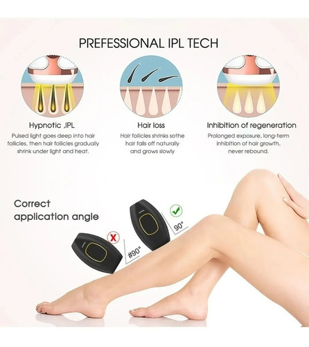 Depiladora a laser Ipl permanente unidade