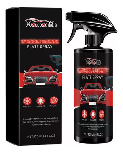 Spray Fotomultas Placas, Spray Invisível Da Matrícula