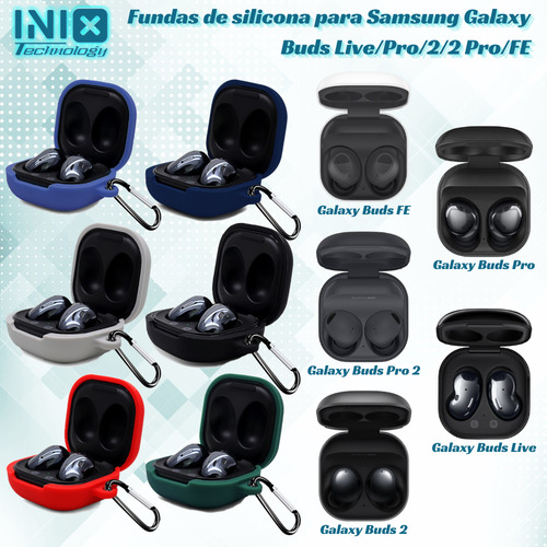 Funda Para Samsung Galaxy Buds Live/pro/2/2 Pro/fe.