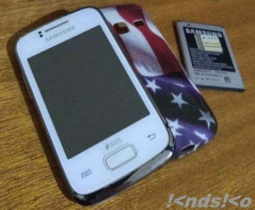 Celular Unico Dono Samsung Galaxy Y Young Duos Branco Caixa