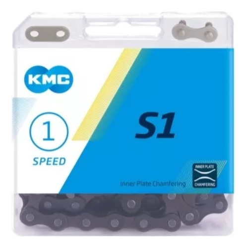 Cadena Bicicleta Kmc 1 Velocidad /2x1/8 1121 S1marron