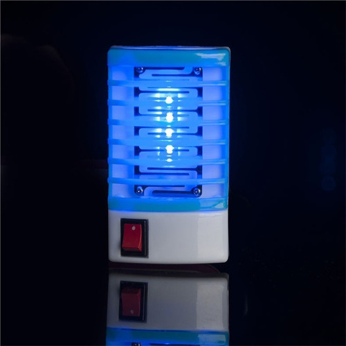Lampara Mata Moscas Y Mosquitos Electrico Ecologico 220v Led