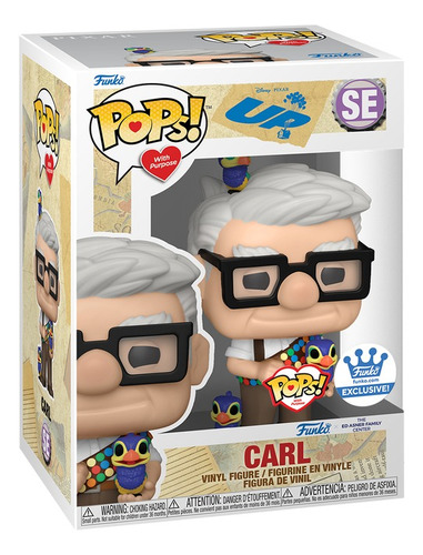 Funko Pop! Disney Up Carl With Baby Snipes Special Edition