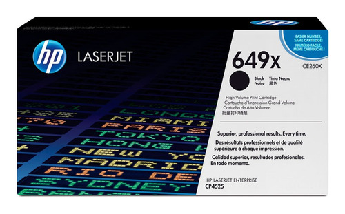 Toner Hp Ce260x (649x) 17000 Páginas | Original