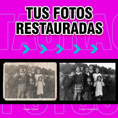 Restauración De Fotos - Photoshop